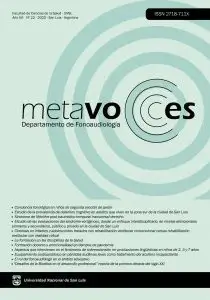 Revista Metavoces N22 2020