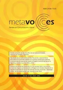 Revista Metavoces N25 2023